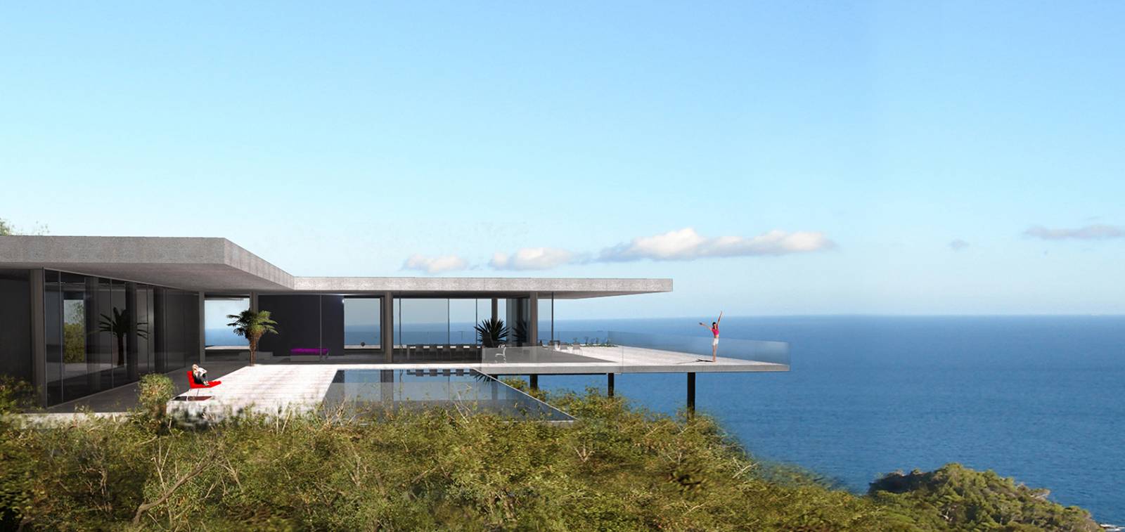 architecte maison villa luxe Saint Jean Cap Ferrat