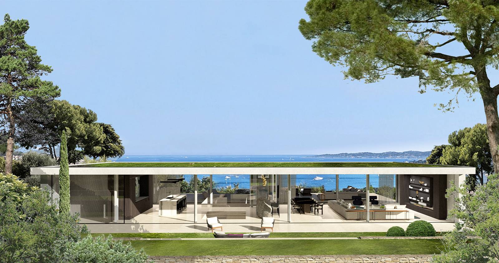 architecte villa luxe Saint Jean Cap Ferrat